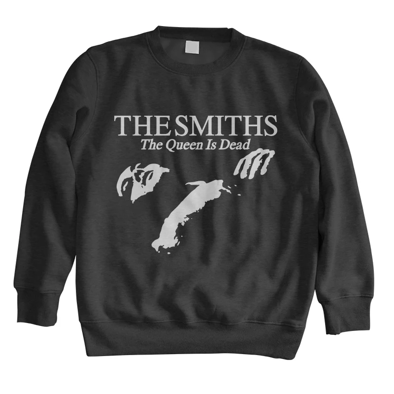 

The Smiths sweatshirt Mens "The Queen Is Dead" Hoodie 1980's Indie for Boy men brand hoodies 2xl 3xl