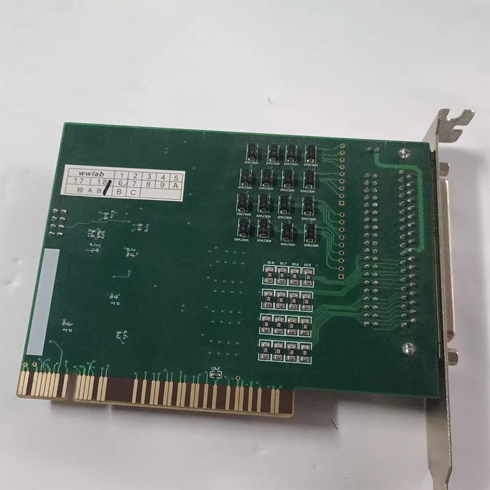 Original For AC6652-V2 PCI Bus IO Board Isolation 16 Channel Input/Output Switch Card