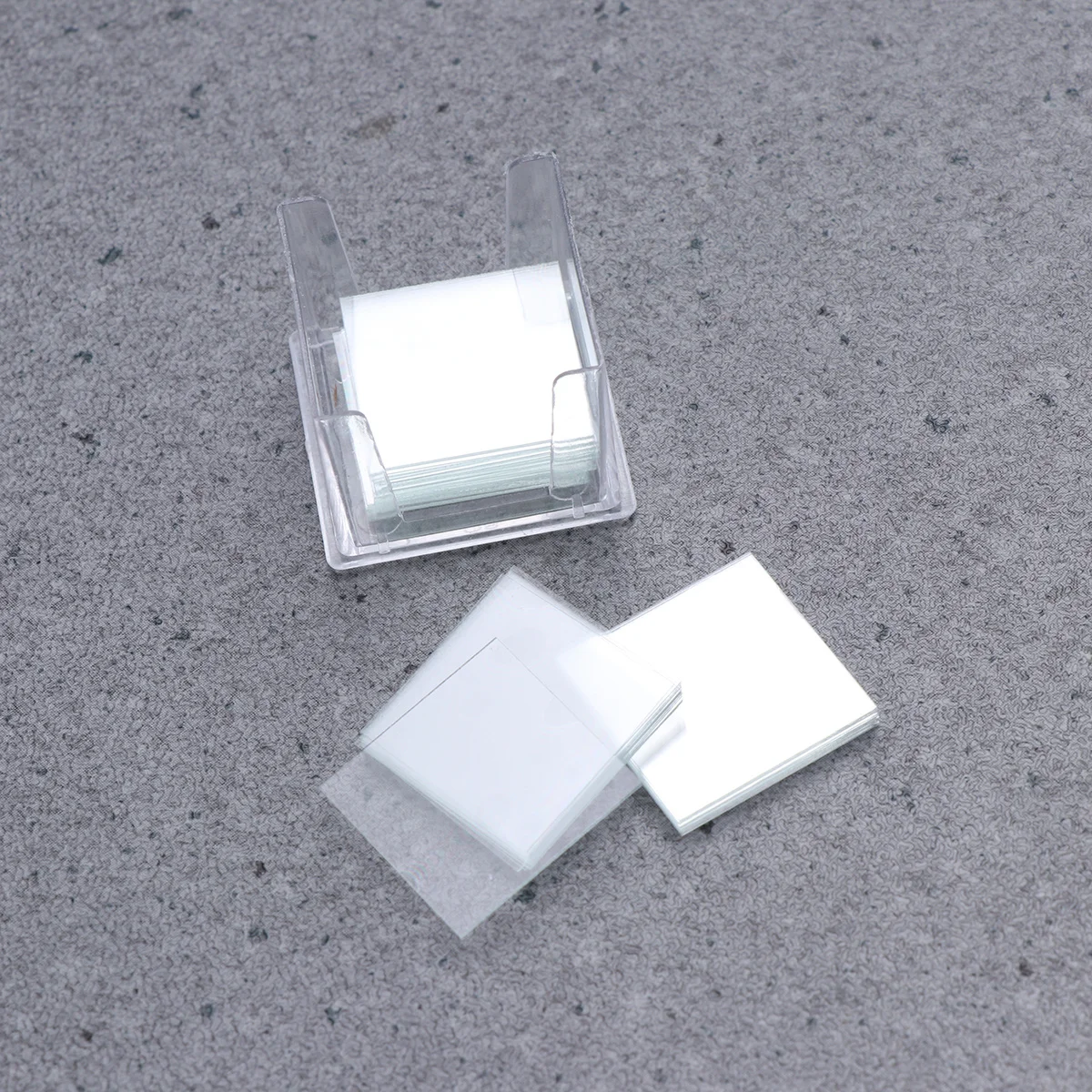 

100 PCS for Lids Microscope Slide Slips Cover Glass Kit Square Accessories Coverslips