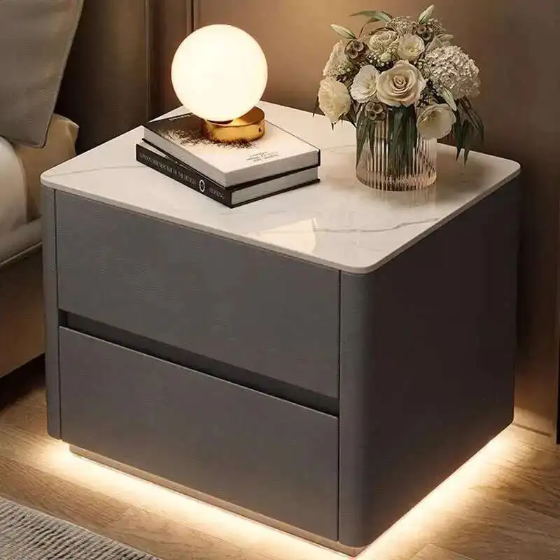

Wooden Storage Bed Table Auxiliary Quality Modern Laden Coffee Night Stand Lateral Dorm Mesa De Cabeceira Italian Furniture