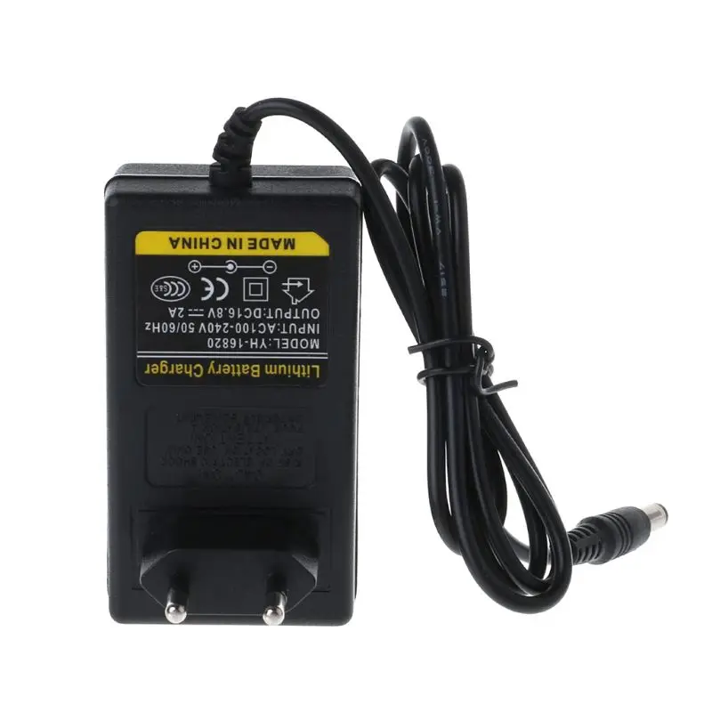 Battery 16.8V for DC 1.2A Intelligent Lithium Li-on Power Adapter EU US