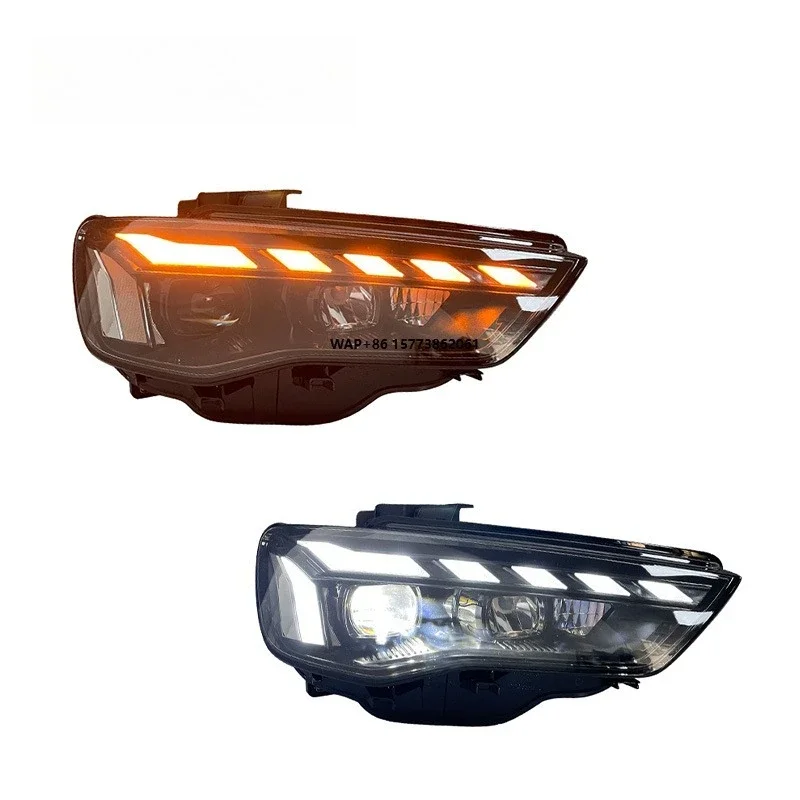 

2 Unit LED Headlights Car Accessories Suitable for Auto Lighting Systems A3 Headlight Assembly 13-16 Car Led Lights