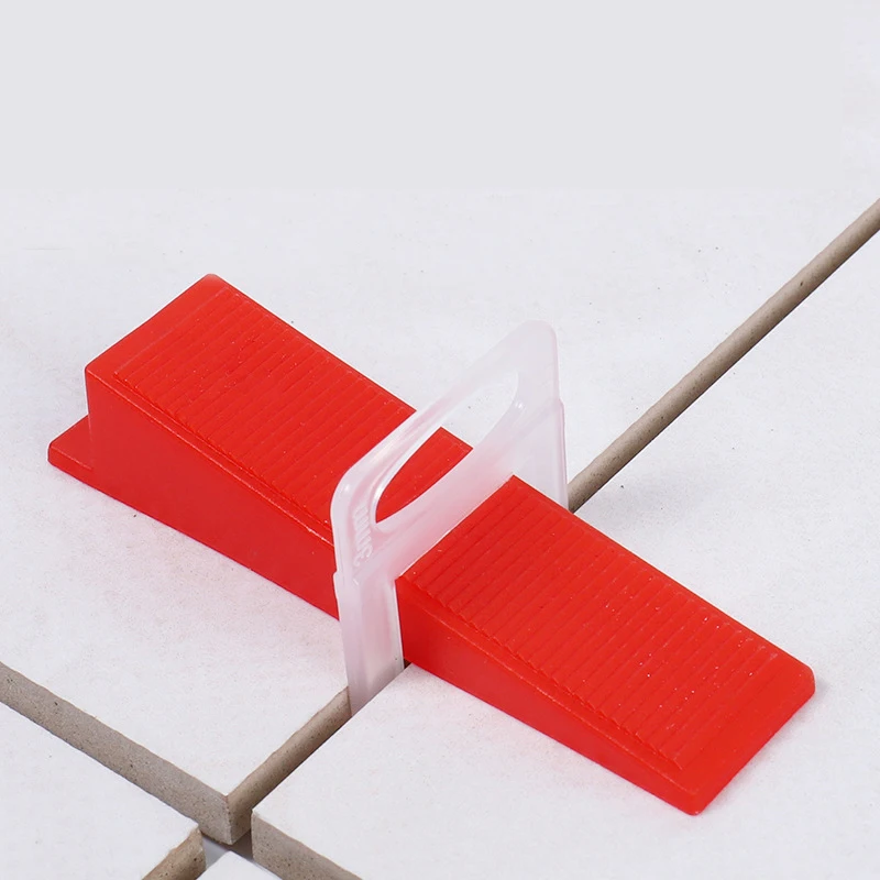 50Pcs 1//1.5/2/2.5/3MM Tile Leveling System Clips With 50Pcs Wedges Leveler Spacers Construction Tools for Ceramic Tile Leveling