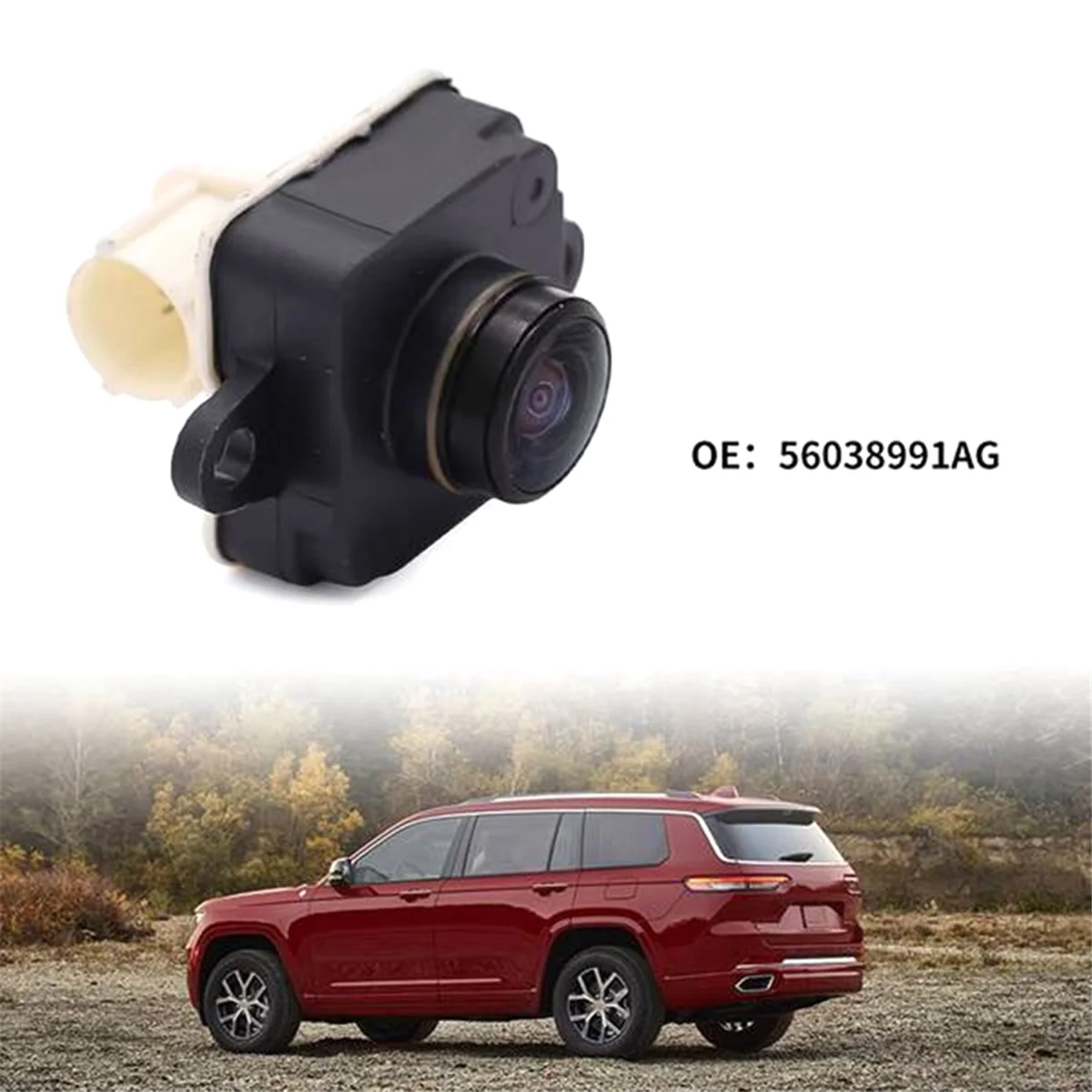 Kamera cofania dla Jeep Cherokee 2014-2018 2.4L 3.2L Kamera wspomagająca parkowanie 56038991 AG