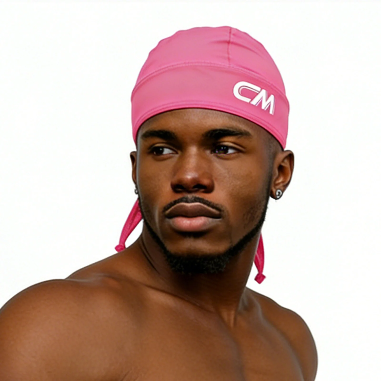 Unisex Durag Piratenhut Bandana Turban Kappe für Männer und Frauen mit Langem Schwanz Hip-Hop Du-Rag Sport Kopftuch mit Schnürung – Detail 10