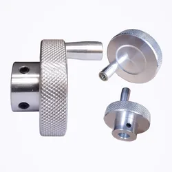 CNC Knurling Deslizante Tabela Screw Rod, Knob Crank, Punho giratório, Embossed Stepper Motor, Posicionamento Mão Roda, 5mm, 6mm, 7mm, 8mm, 10mm, 12mm