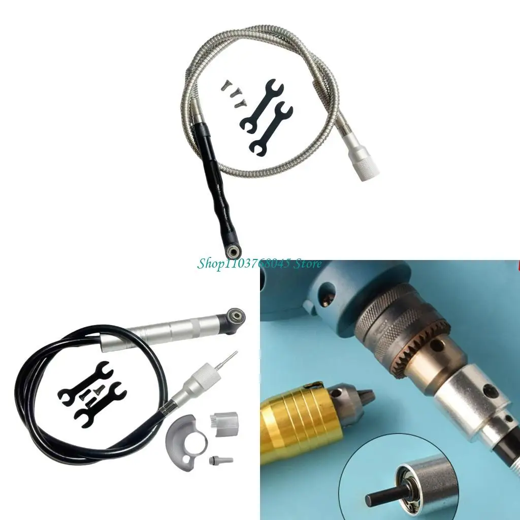 

R53F 90 Degree Elbow Hand Grinder Rubber Electric Grinder Transfer Head Part Grinding Polishing Tool Set Replacement