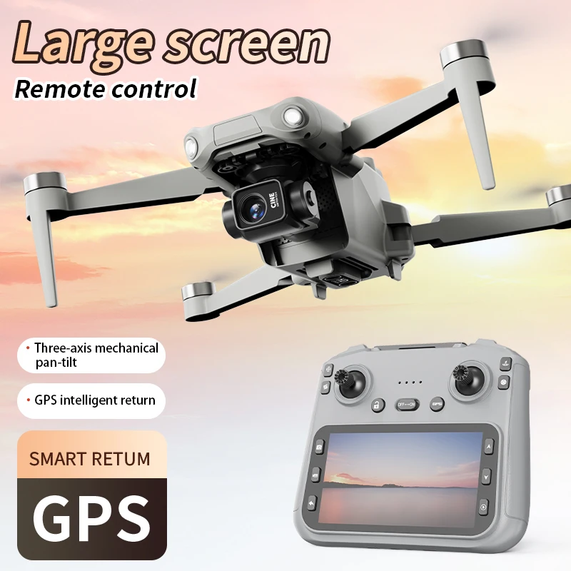 CZ30 Drone GPS 1.5km WIFI FPV 3-axis Gimbal 4K Dual Camera Trajectory Flight Smart Follow 4.5