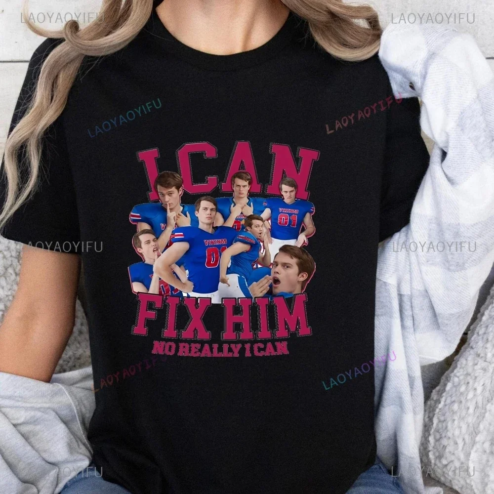

Holgado Nicholas Galitzine Estampado Camisetas Top Nicholas Galitzine Tendencia Camisas унисекс Estampado Camisetas Grandes