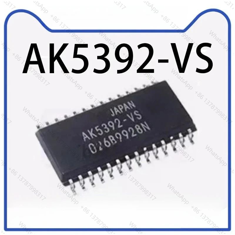 1PCS AK5392-VS AK5392VS SMT SOP28 Analog-to-digital Converter Chip Stock