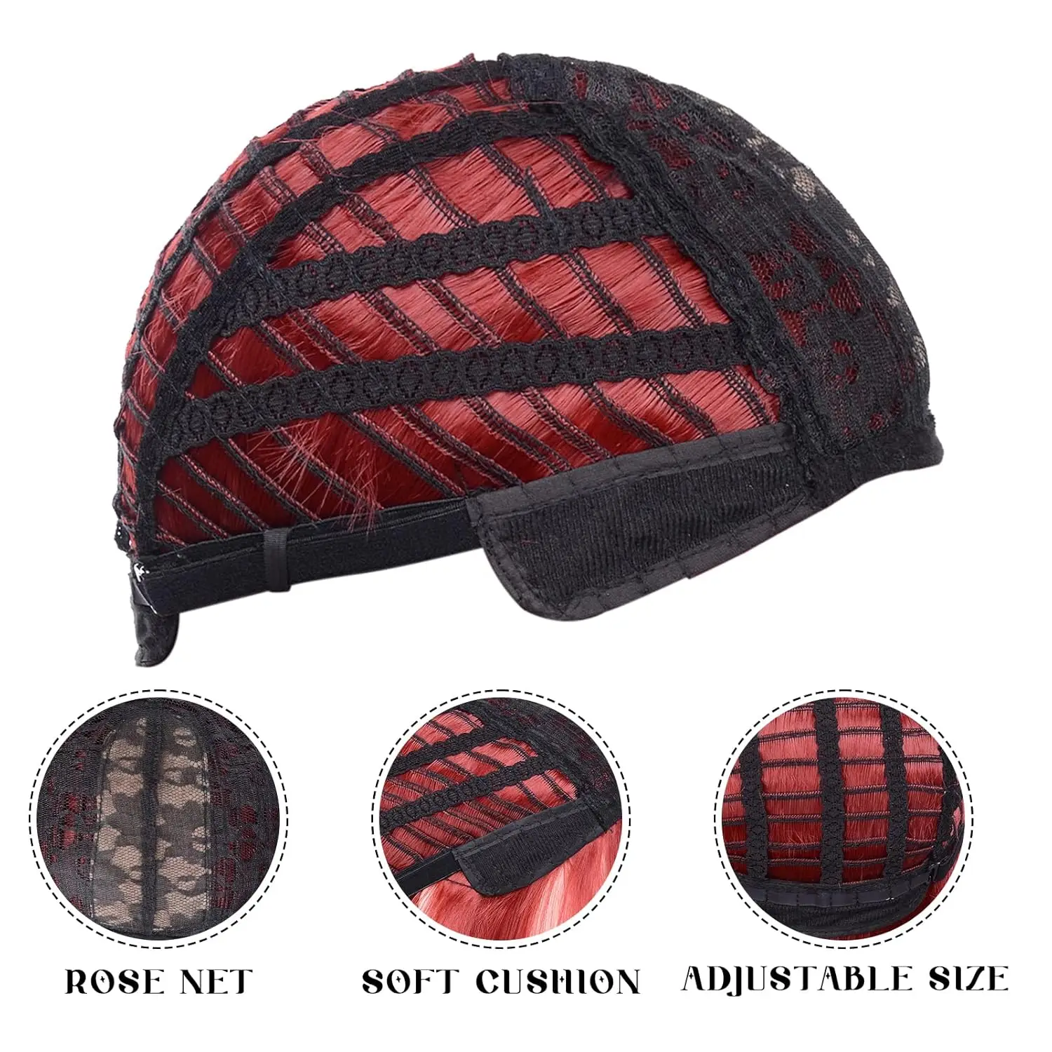 باروكات بوب قصيرة اصطناعية مع الانفجارات للنساء ، 12 "مستقيم ، تأثيري ملون ، باروكة حفلة يومية ، طبيعي مثل الشعر الحقيقي #5