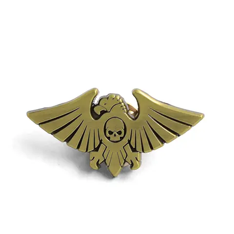 Warhammer40K 2 Dawn Of War Game Peripheral Badge Skull Blood Crows Warband Logo Enamel Pin Accessories Fans Player Gift Collect