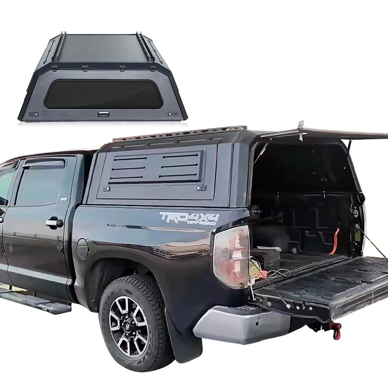 4x4 Waterproof 6FT Steel Pickup Hardtop Topper Camper Aluminum Truck Hilux Revo Canopy For Toyota Tundra Tacoma F150