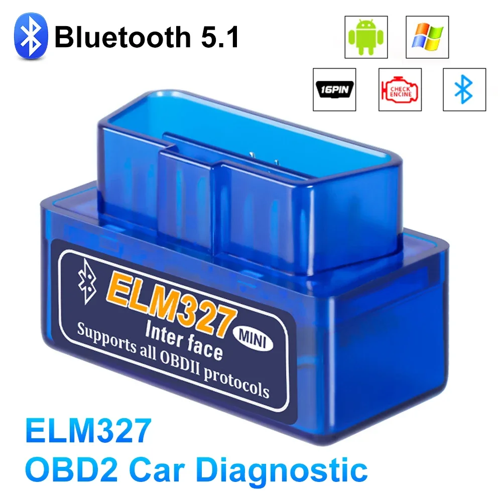 ELM327 V 2.1 BT/Wi-Fi OBD2 сканер автоматический диагностический инструмент для Android/IOS PK Vgate Icar2 считыватель кодов