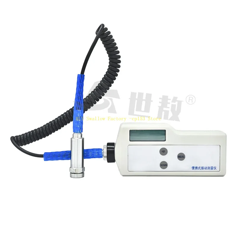 High-precision portable vibration measuring instrument Industrial digital display piezoelectric acceleration sensor ZDSC01A