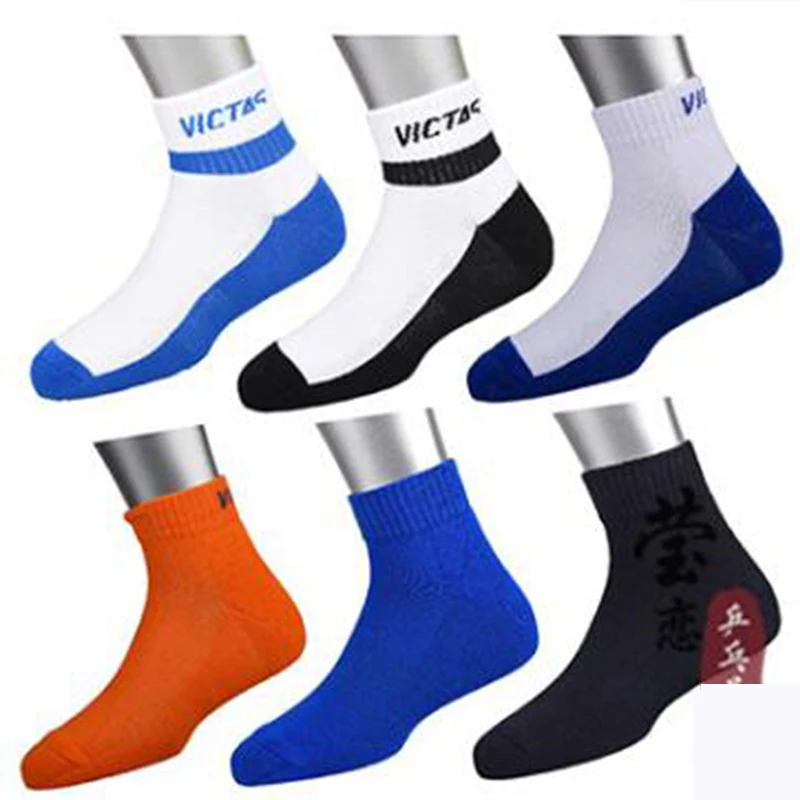 VICTAS table tennis racket sports socks Breathable sports socks for ping pong game