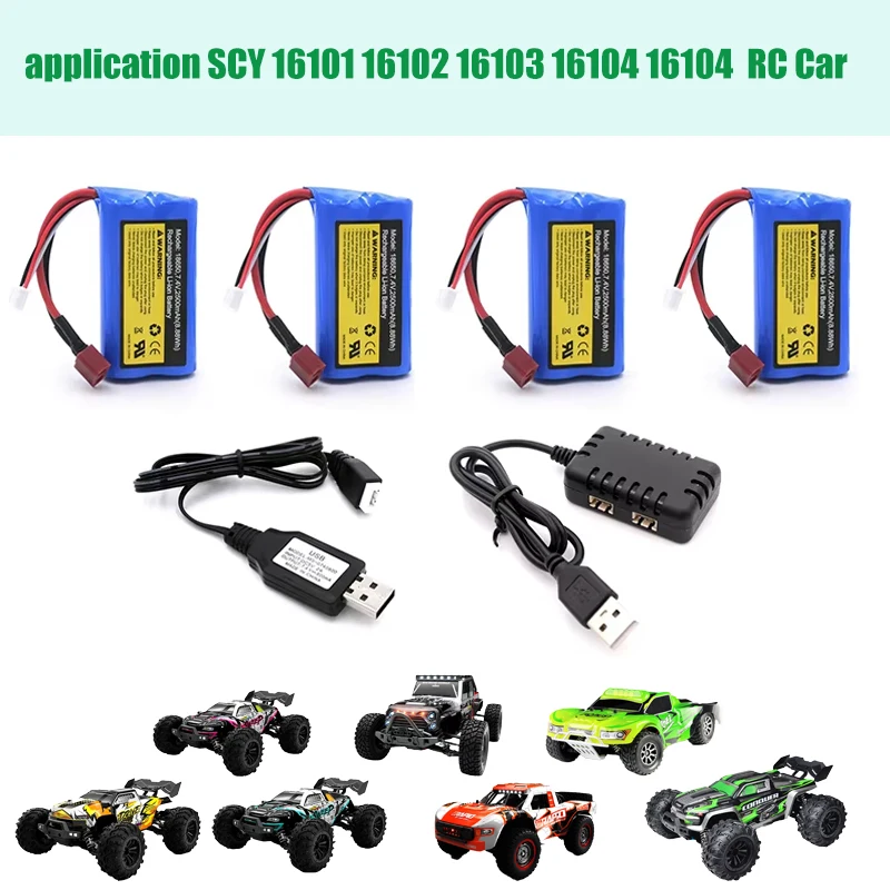 

2025 new Battery High Quality 1500mAh 7.4V 18650 Li-ion Batteries Rechargeable Battery for Flashlight Torch lipo battery 2S 10C