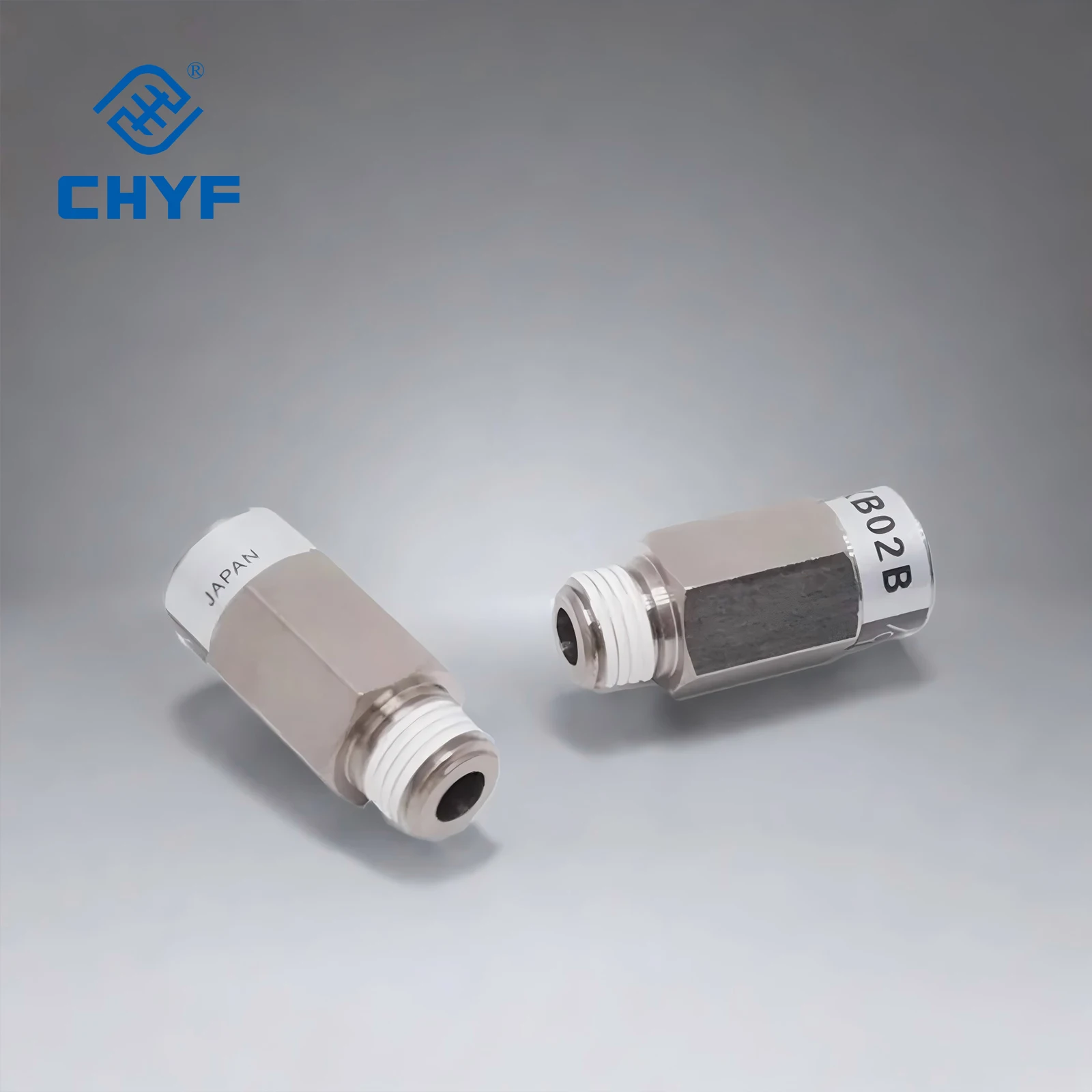 

SMC-type Bushing Type Check Valve with One-touch Fittings AKB Series