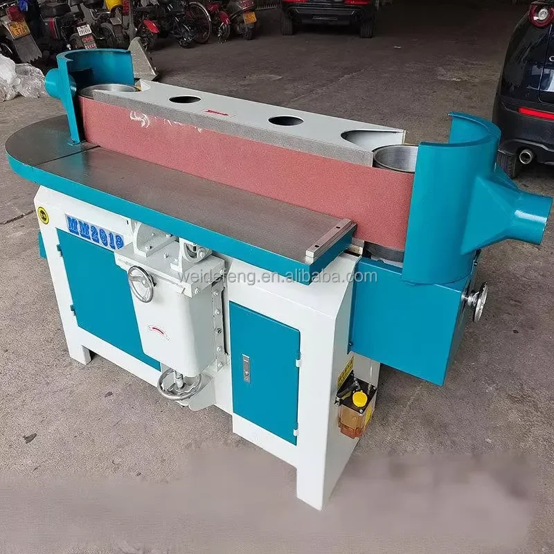 Woodworking Oscillating Sander Vertical Stroke Heavy Duty Bench Vibration Belt Sander for Furniture Panel Polishing