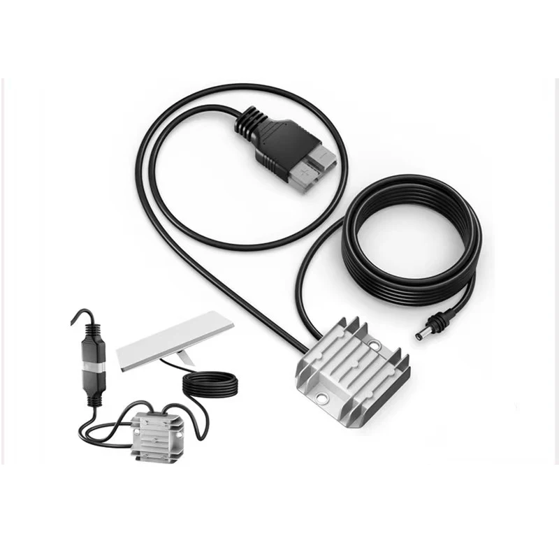 105W Anderson Plug DC Converter 12/24V to 30V 3.5A Step Up Power Adapter IP67 Waterproof Current Protection For Starlink Mini