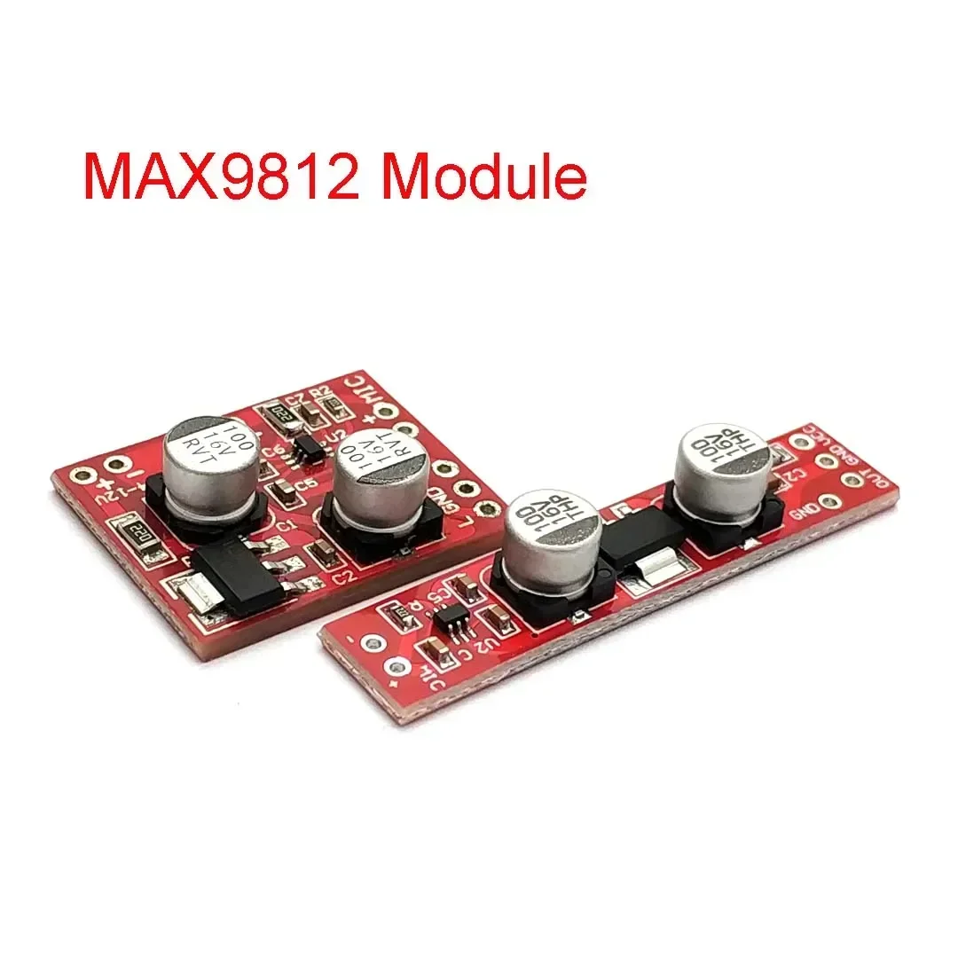 MAX9812 Electret Microphone Module MIC Amplifier Board Pickup Preamp DC3.6-12V