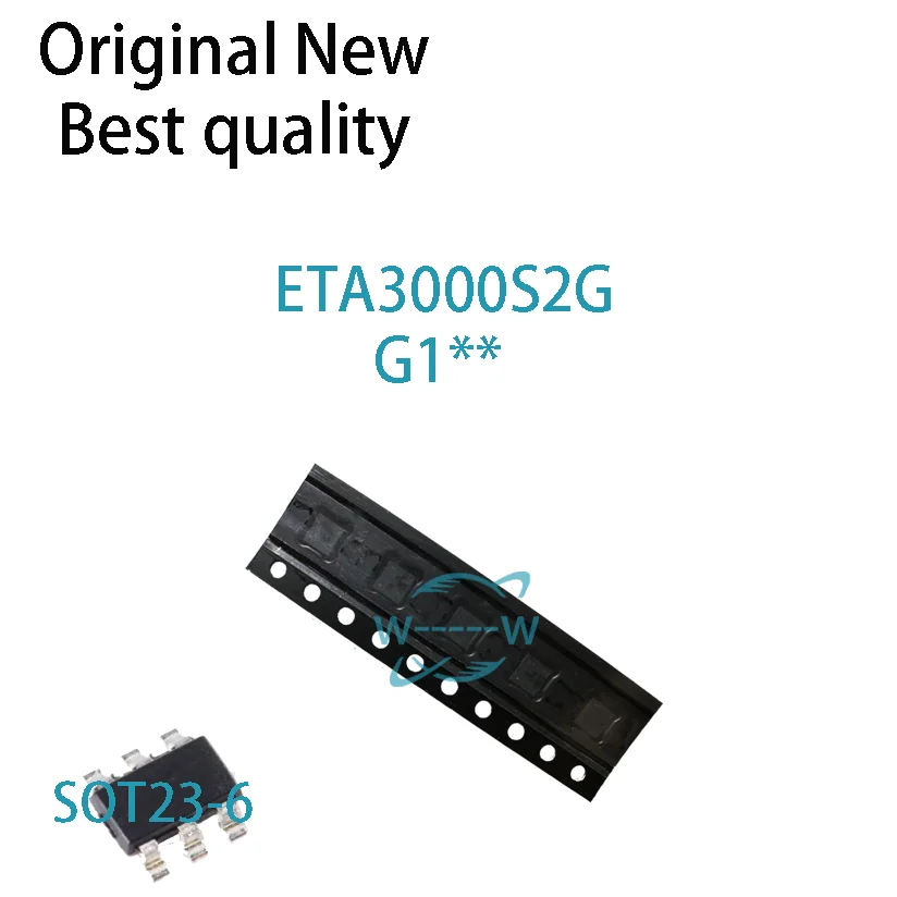 (10 PCS)NEW ETA3000S2G ETA3000 G1XX SOT23-6 IC Chip electronic