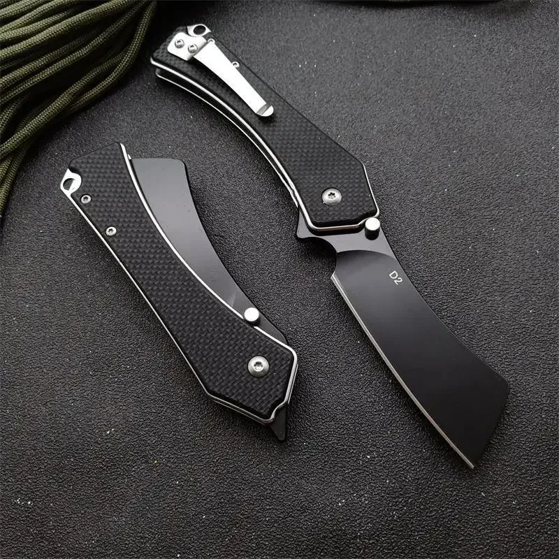 

1718 Карманное лезвие D2 Открытый Кемпинг Выживание Тактический нож Складной нож Удобные ножи Утилита Фрукты Самооборона EDC Инструмент