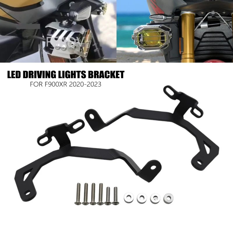

Fit For BMW F900XR Motorcycle Fog Lights Auxiliary Bracket F 900XR F900 XR 2020-2023 2021 2022 Driving Lamp Spotlight Bracket