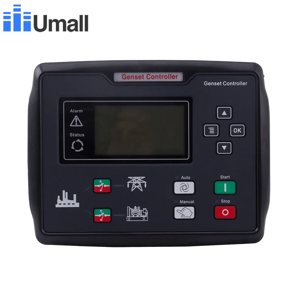 

6120N AMF diesel generating set controller terminal box LCD generator controller genset parts electronic cuircuit board pannel