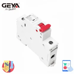 Geya Gym10 1P 6ka Ac Mcb Din Rail 220V 400V Mini Stroomonderbreker 6a-63a Fabriek Directe Fabrikant Ce Cb Goedgekeurd