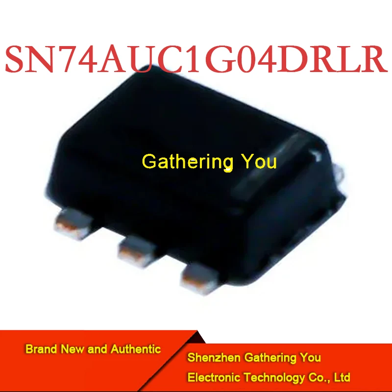 Conversor autêntico, Brand New, SN74AUC1G04DRLR SOT553