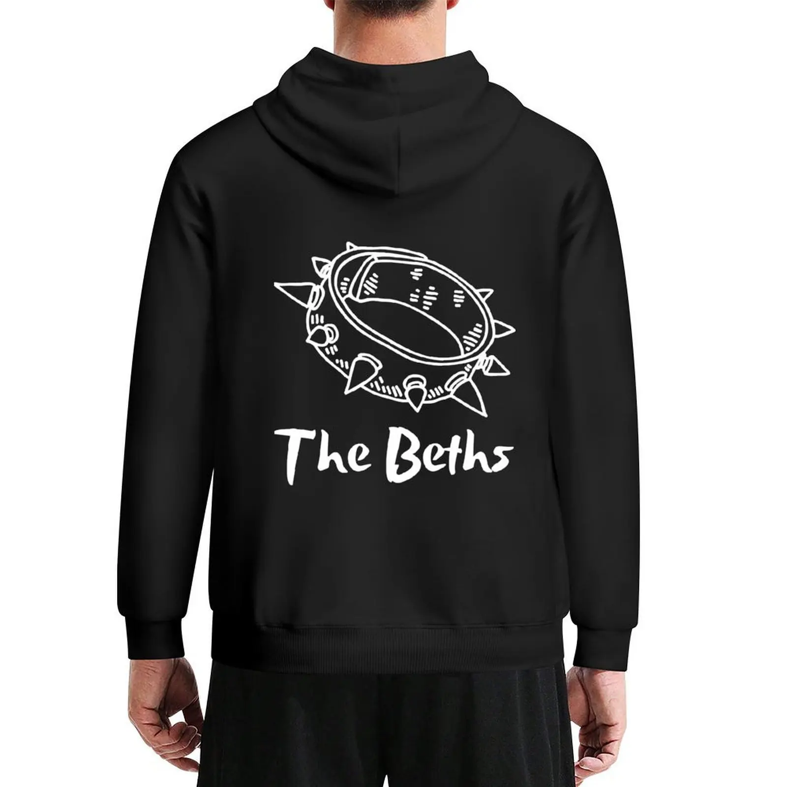 The Beths band - Collar logo Hoodie korean style clothes mens clothing men's clothing korean clothes designer hoodies