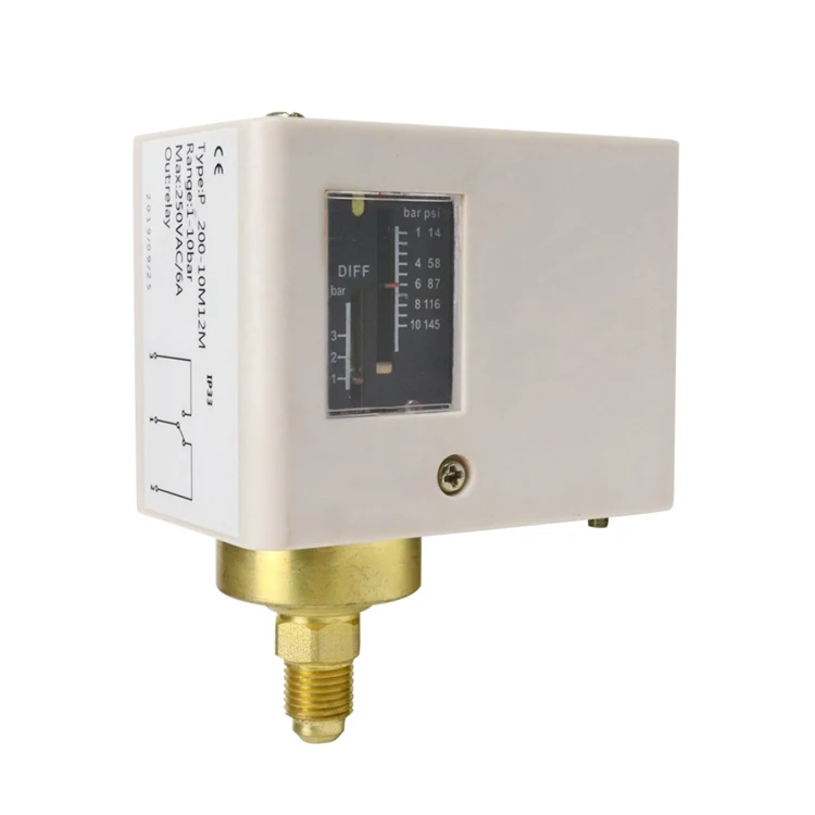 PW140 IP65 High Pressure Switch With Adjustable Function Adopts Diaphragm Type Explosion-proof Micro Switch
