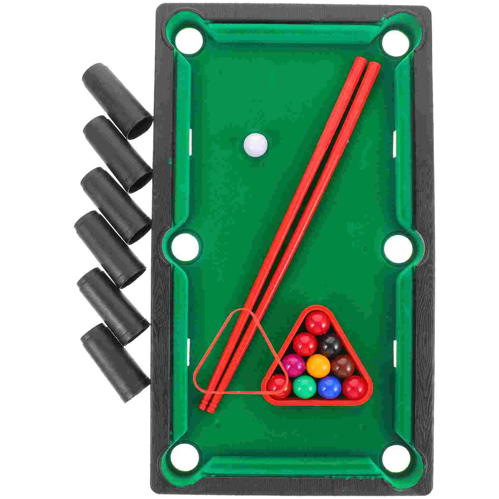 

Children's Billiard Toy Desktop Mini Pool Table Game Kids Tabletop Mini Pool Table Billiards Miniature Plastic