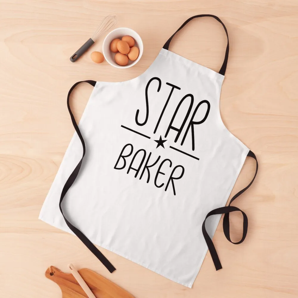 great british baking show star baker Apron kitchen clothes for men Waterproof women Apron