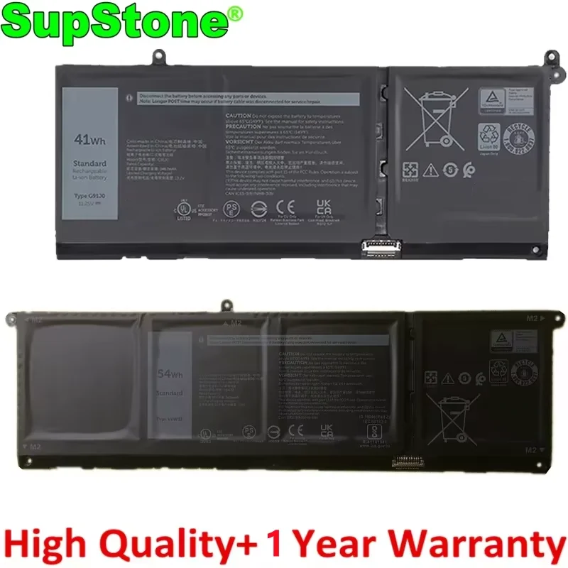 SupStone V6W33 G91J0 Laptop Battery For Dell Inspiron15 5310,3511,5510,5410,5415,5518,3510,3515,5418,7415,Latitude3320 3520 3420