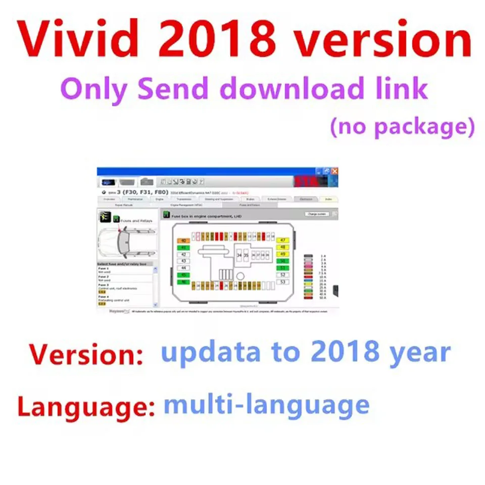 

2025 Newest Auto Software Vivid Workshop Data Atris-Stakis Technik 2018.01V Multi languages French Polish Spanish Link Udisk