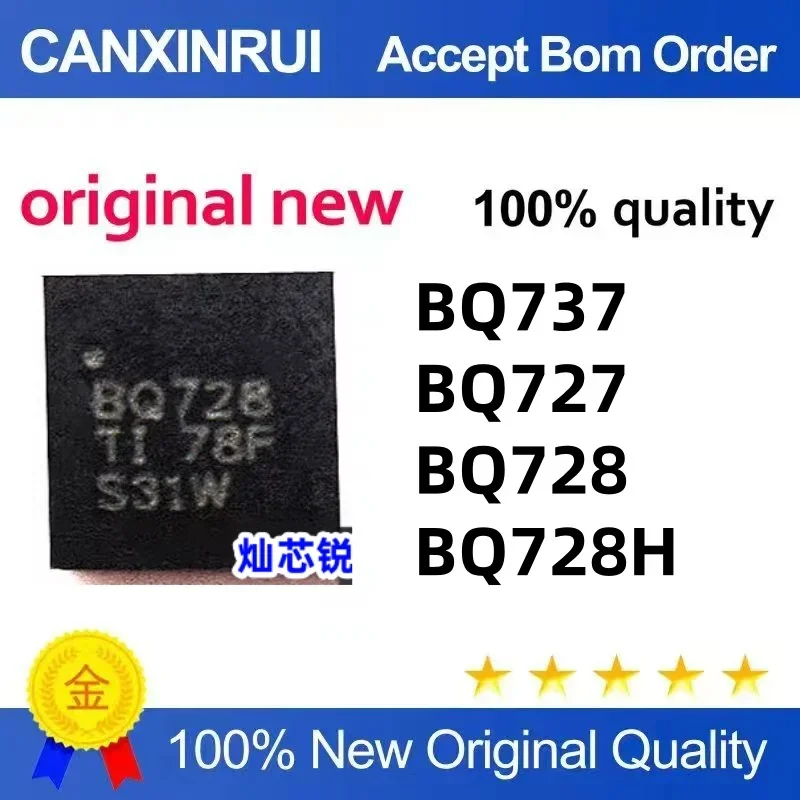 

(5 pieces) BQ24728HRGRR BQ737 BQ24737 BQ727 BQ24727RGRR BQ24728 BQ728H