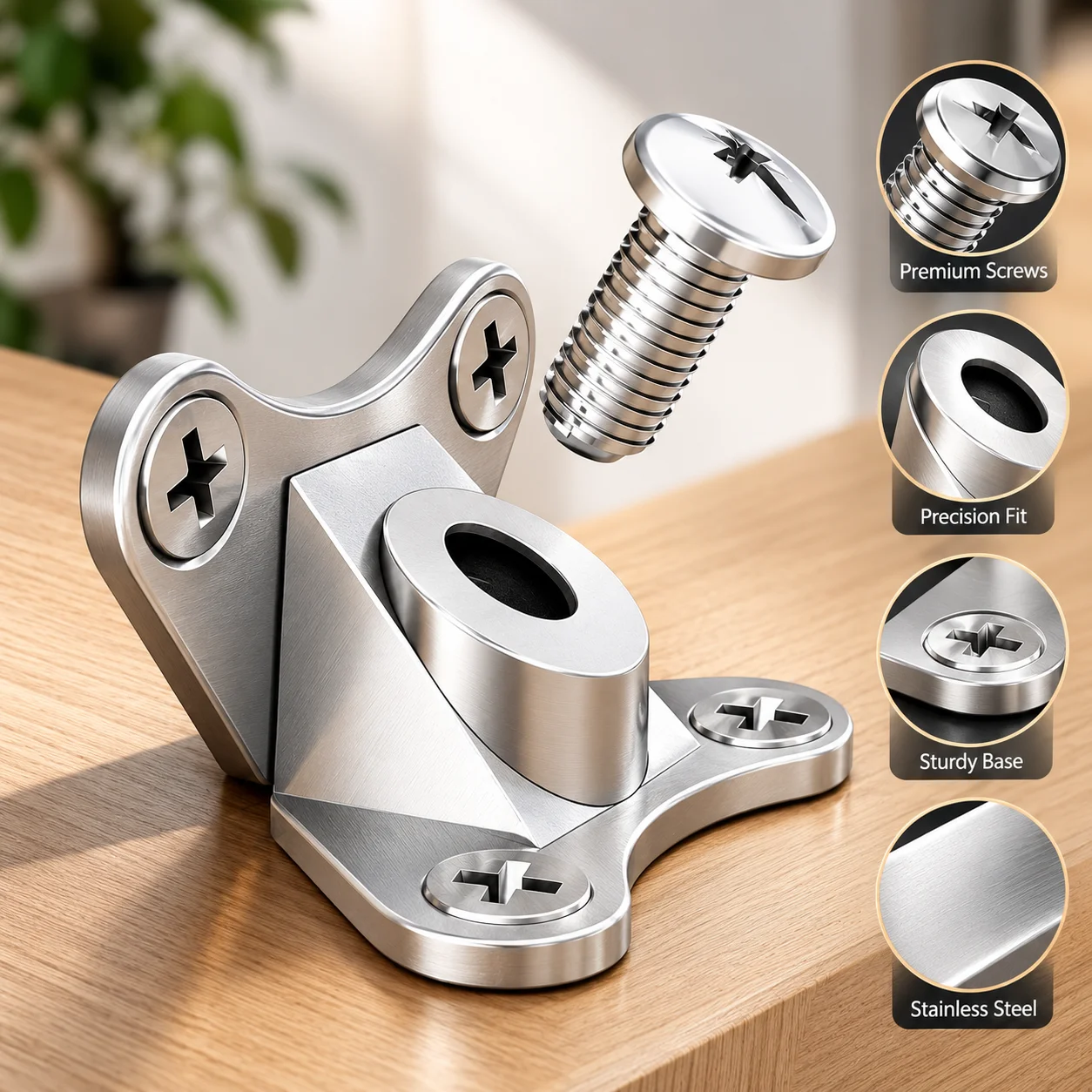 10/20/30Pcs Zinc Alloy Butterfly Corner Connector Removable Plank Corner Bracket Furniture Connector Screws