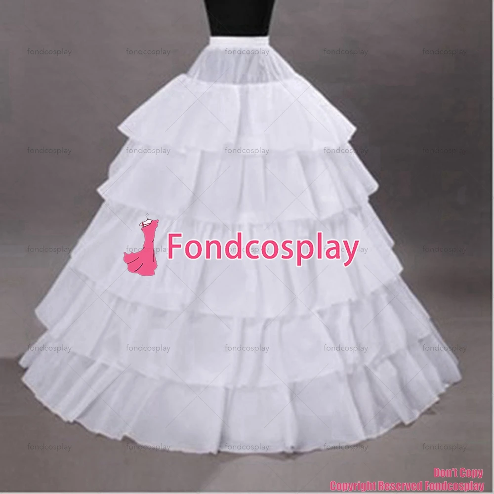 

fondcosplay adult sexy cross dressing sissy maid The Farthingale Underskirt Petticoat CD/TV[G733]