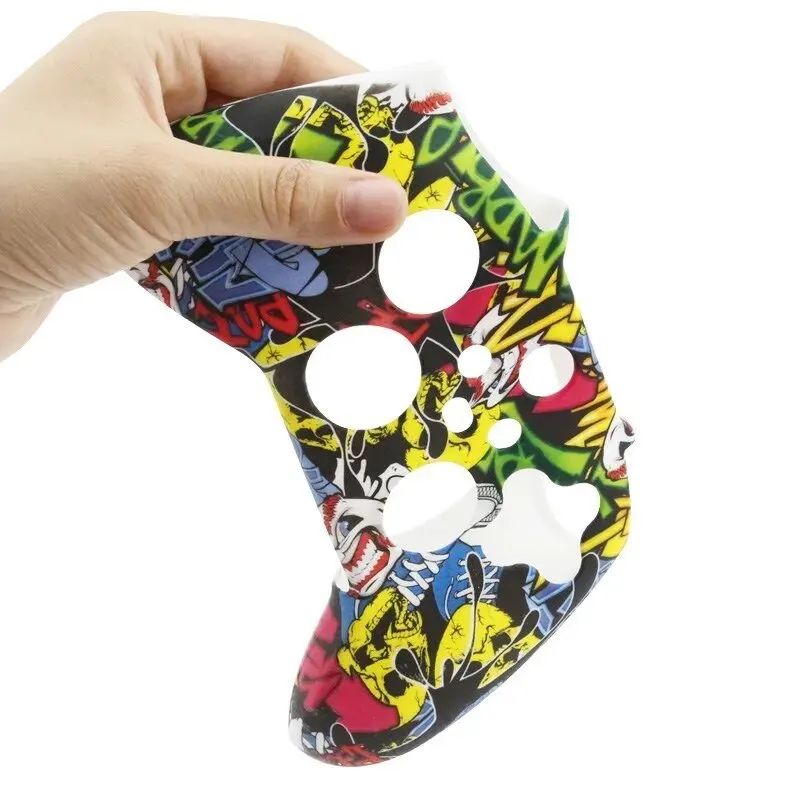 حافظة سيليكون لينة لسلسلة Xbox ، جلد واقي للتحكم ، ملحقات لوحة الألعاب ، أغطية قبضة الإبهام ، غلاف غطاء عصا التحكم ، X, S