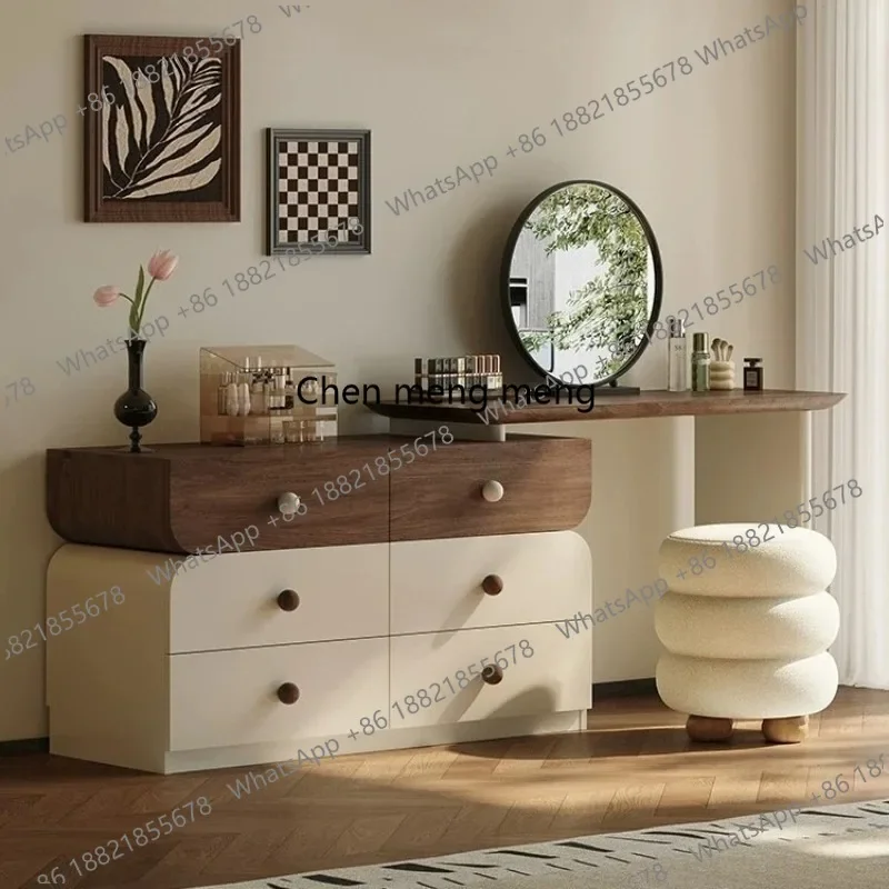 M183 Simple Multi-functional Makeup Vanitie Chinese Style High-end Feel Storage Makeup Vanitie Small Apartments Furniture Dresse