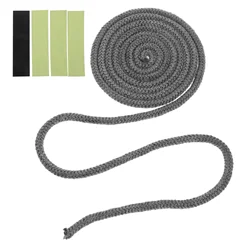 High Temperature Resistance Wooden Fireplace Sealing Rope 20000X060X060CM Glass Fiber Stove Door Gasket Boiler
