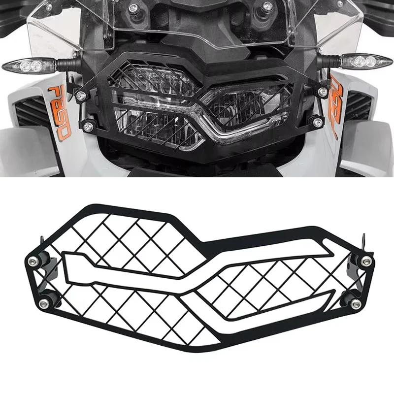 

F750GS F850GS Headlight Cover Protection Grille Mesh Guard For BMW F850 GS F750 GS 2018-2023 2021 2022 Motorcycle Accessories