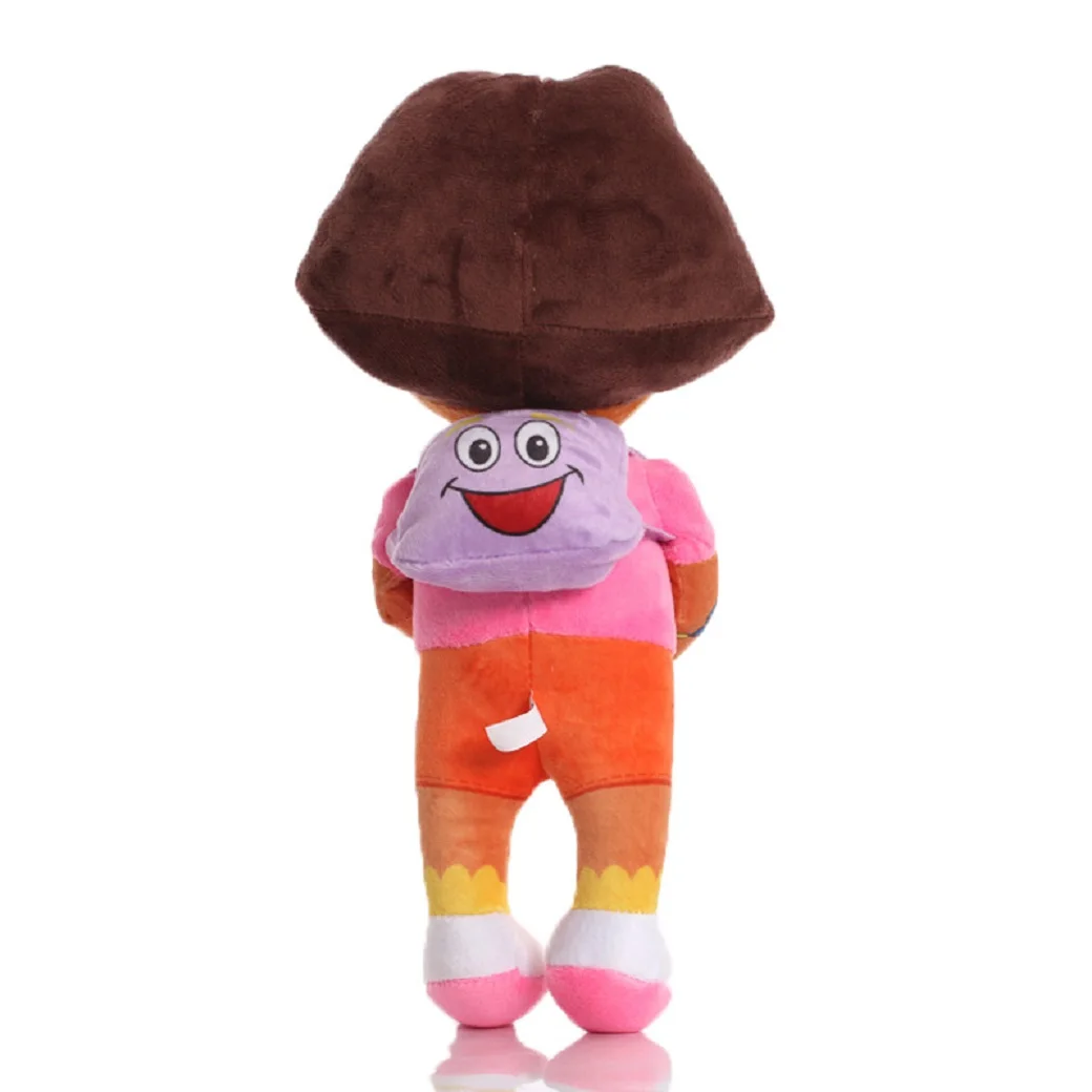 Hot Koop 25 cm Echt Liefde Avontuur van Dora Aap Laarzen Swiper Knuffels Gevulde Zachte Anime Poppen voor Kinderen verjaardagscadeautjes