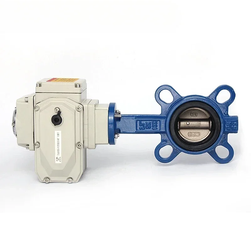 

DN250 Electric Clamp Flange Butterfly Valve Soft Sealing Water Switch Adjustment Ductile Iron Stainless Steel for Plumbing