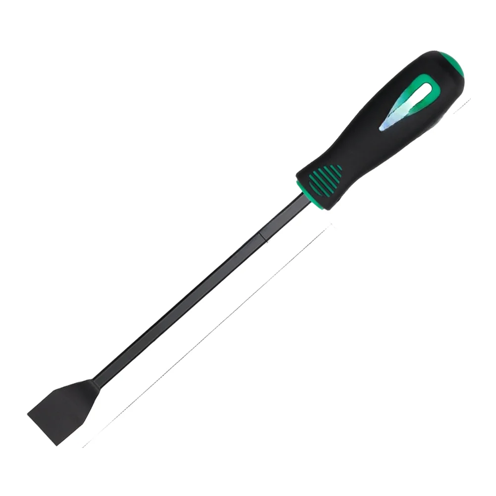 Cylinder Scraper Tool Set for Auto Repair Made of Chrome Vanadium Steel with Anti Slip Rubber Handle Black Green