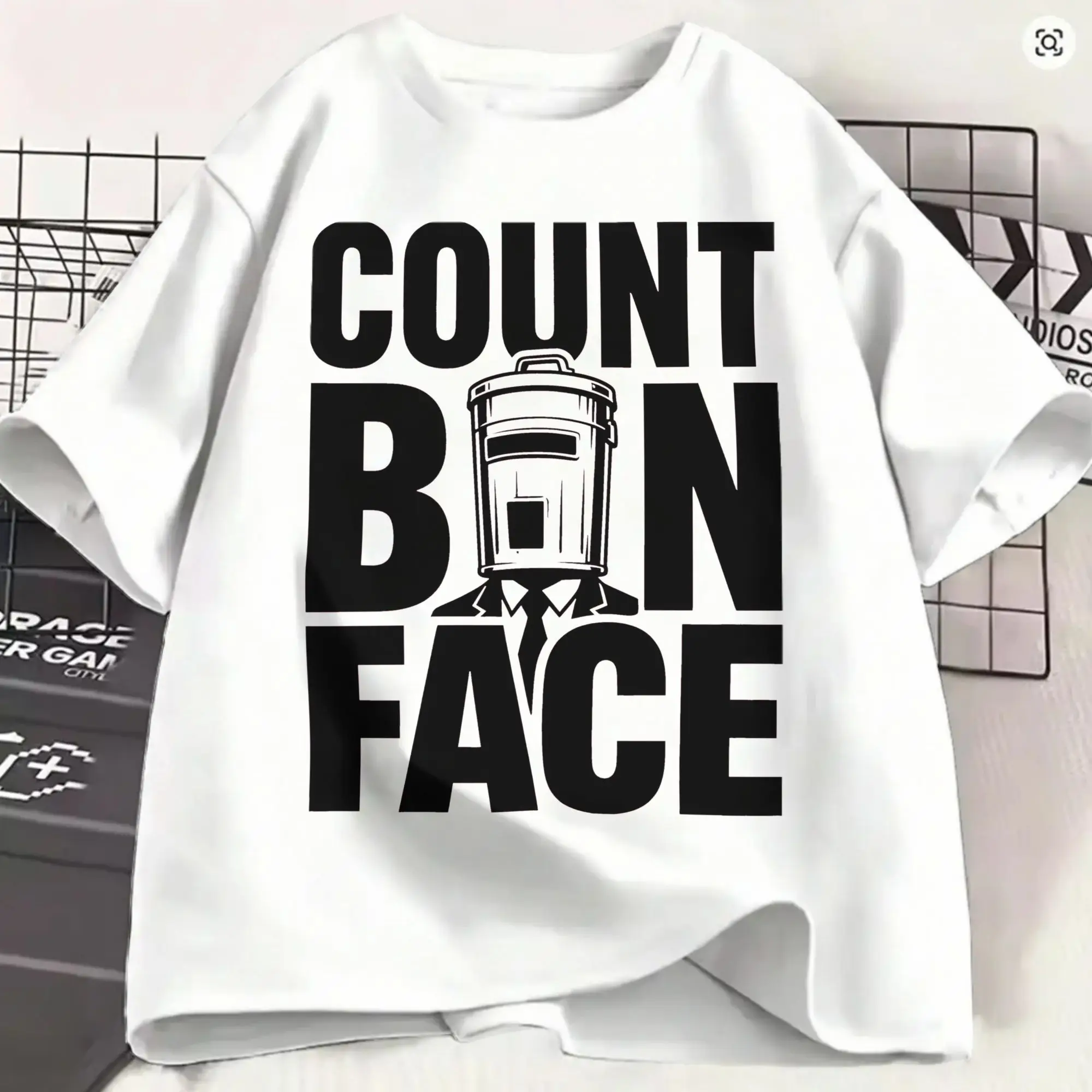 Count Binface 2026 T-Shirt Summer  Cotton T Shirts For Men's Novelty Casual Tee Shirt Short Sleeve Awesome Clothes
