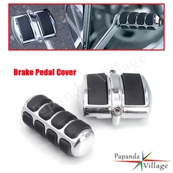 Chrome Motorcycle Front Brake Gear Shift Lever Pedal Pad Cover Protector for Honda Shadow VTX GL Kawasaki Vulcan VN V-Star 750