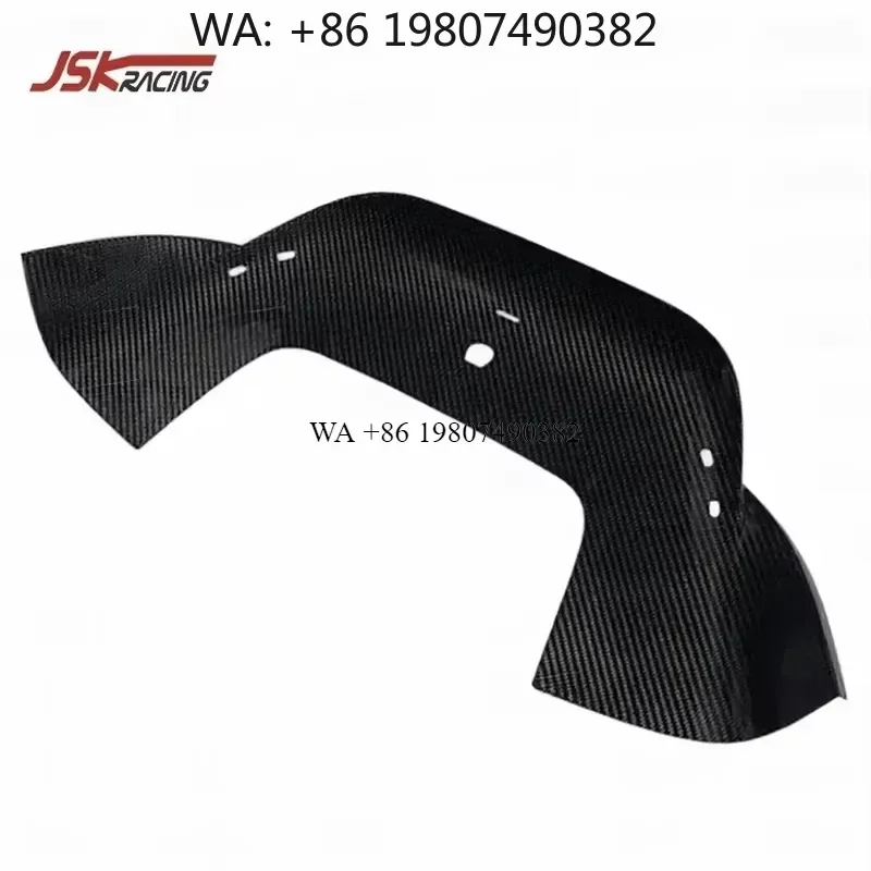 Wmwmnu Carbon Fiber Rear Engine Trunk Cover for F8 Tributo Spider 2019 2020 2021 Auto Body Kit Accessories